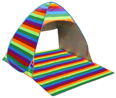 Portable Outdoor Rainbow Beach Tent